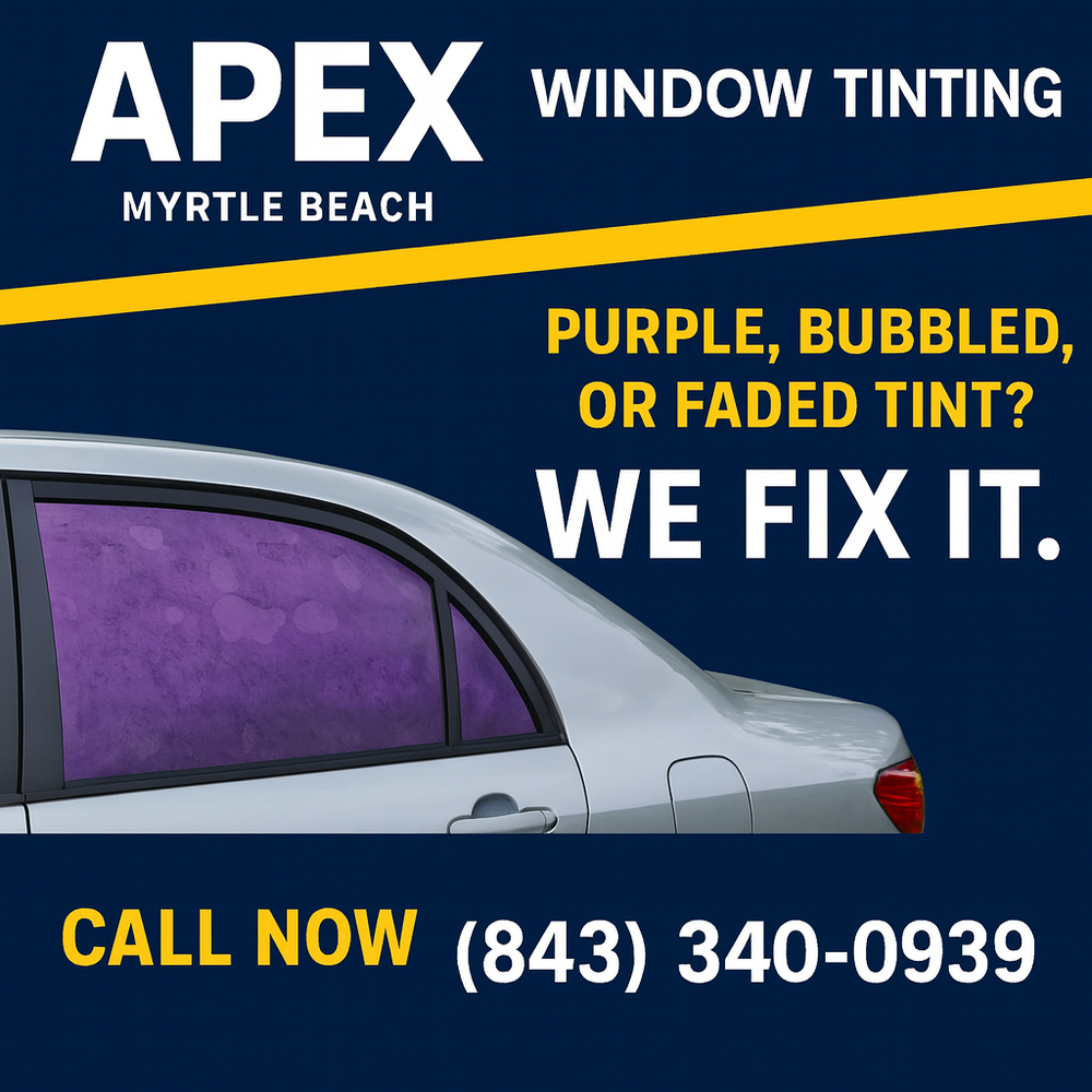 All Photos for Apex Windshield Repair & Window Tinting Myrtle Beach in Myrtle Beach, SC