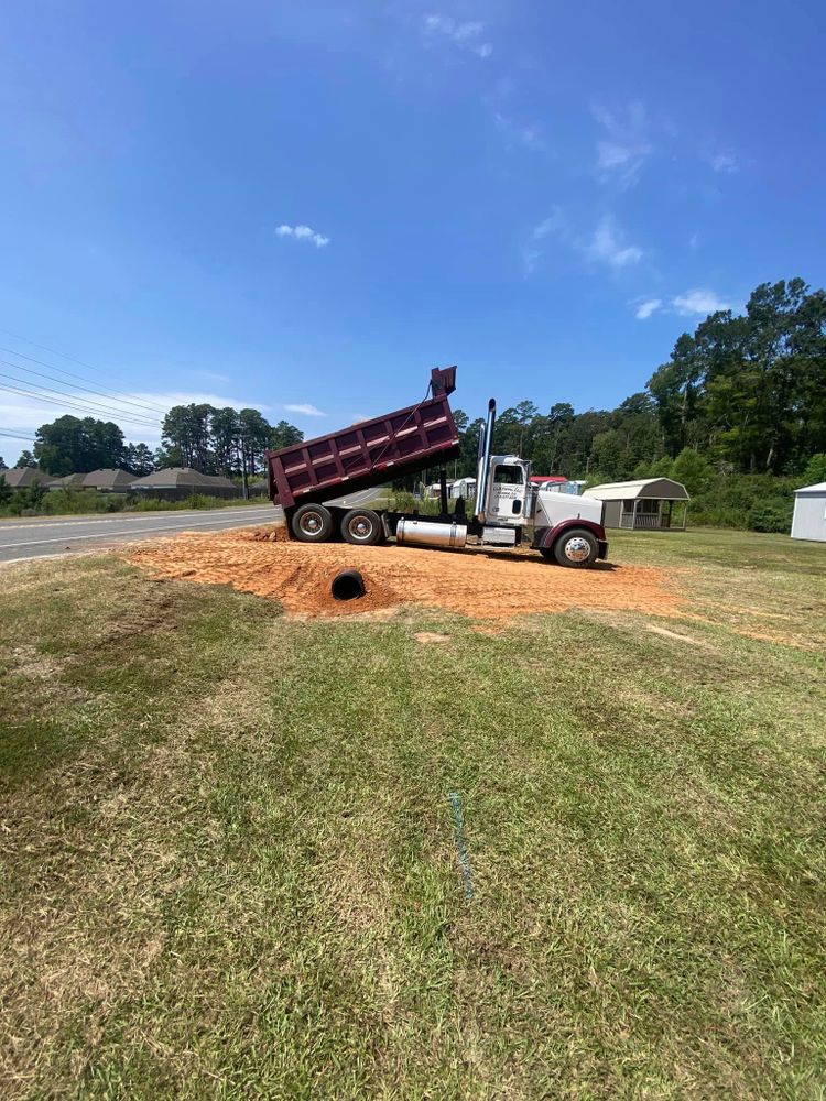 Our Ditches service offers quick, efficient excavation solutions for homeowners, ensuring precise trenching and digging for drainage systems, foundations, or utilities. Trust us to handle your backyard projects with expertise and care. for Daniel's Dumpsters & Land Improvements in Monroe, LA