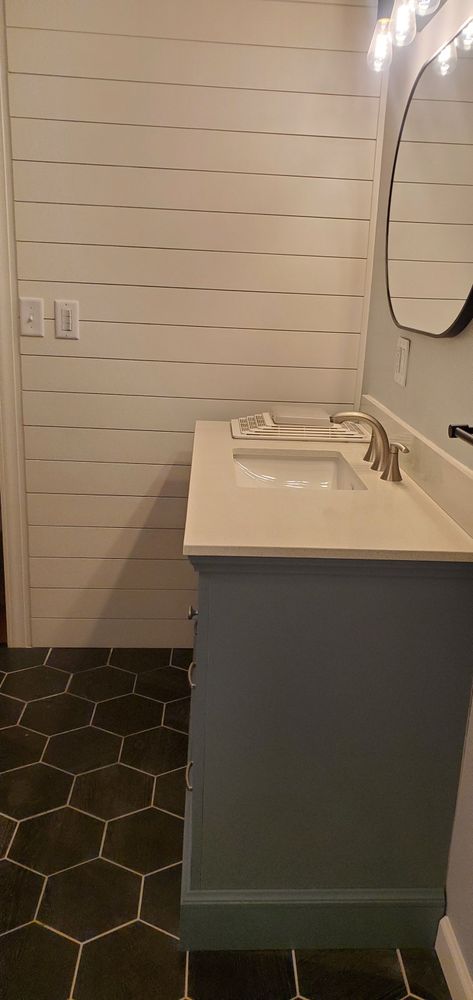 Our Bathroom Renovation service transforms your space with expert design, quality materials, and precise craftsmanship, ensuring a modern and comfortable retreat that enhances functionality and elevates your home's value. for K.O. Construction & Remodeling in Washington, IL
