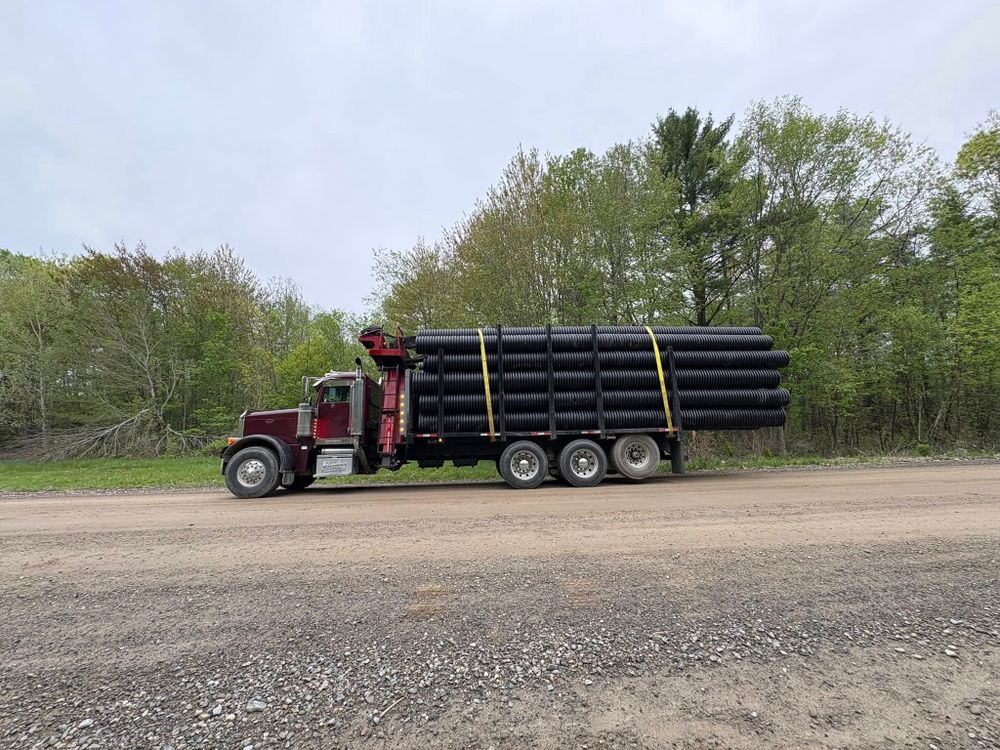 Excavation for Gardner Road Company in Winn, ME