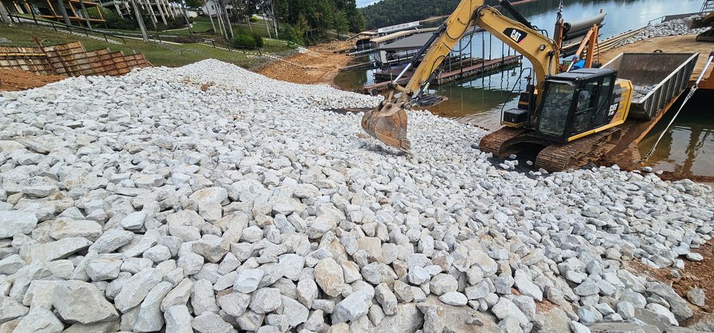 Shoreline Restoration for Restoration Shoreline Norris Lake Rip Rap in Norris Lake, TN