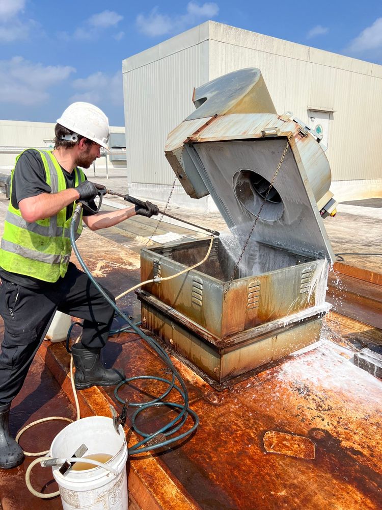 Commercial Kitchen Hood & Exhaust Vent Cleaning for Centex Pressure Washing Service in San Marcos, TX