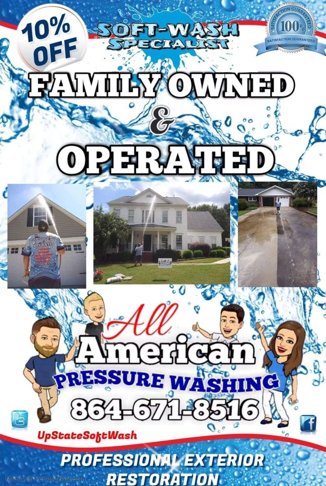 All Photos for All American Pressure Washing in Easley, SC