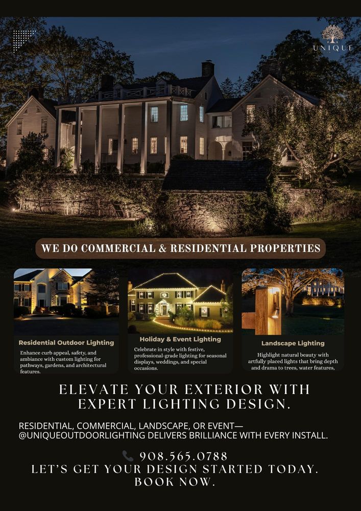 All Photos for Unique Outdoor Lighting in Short Hills, NJ