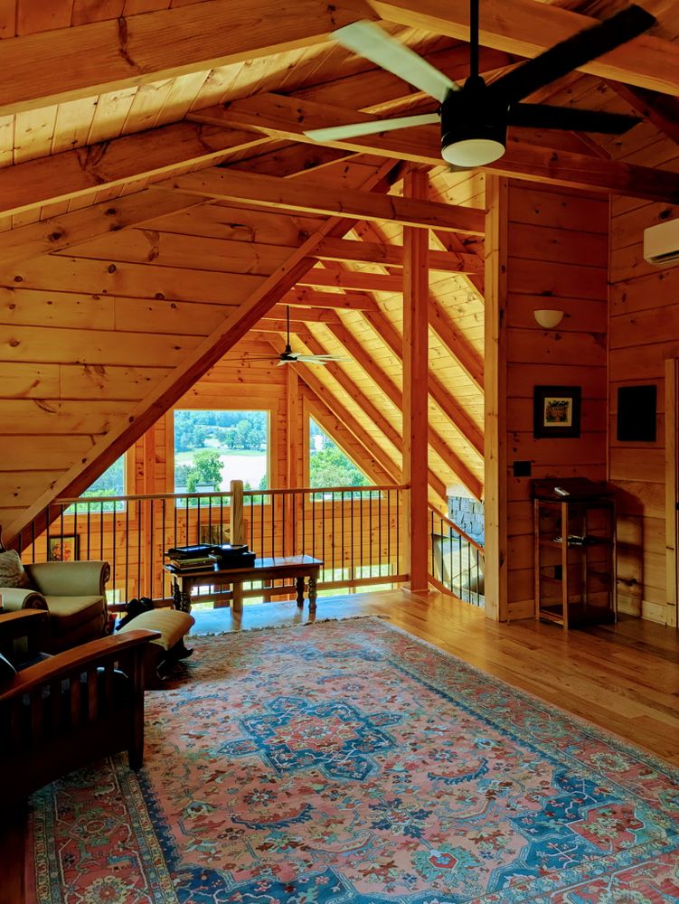 Interior Photographs for Rockbridge Home and Barns in Rockbridge County, VA