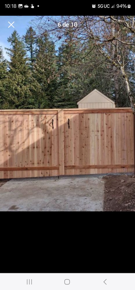 Fences for Custom Gates Welding, LLC. in Auburn, WA