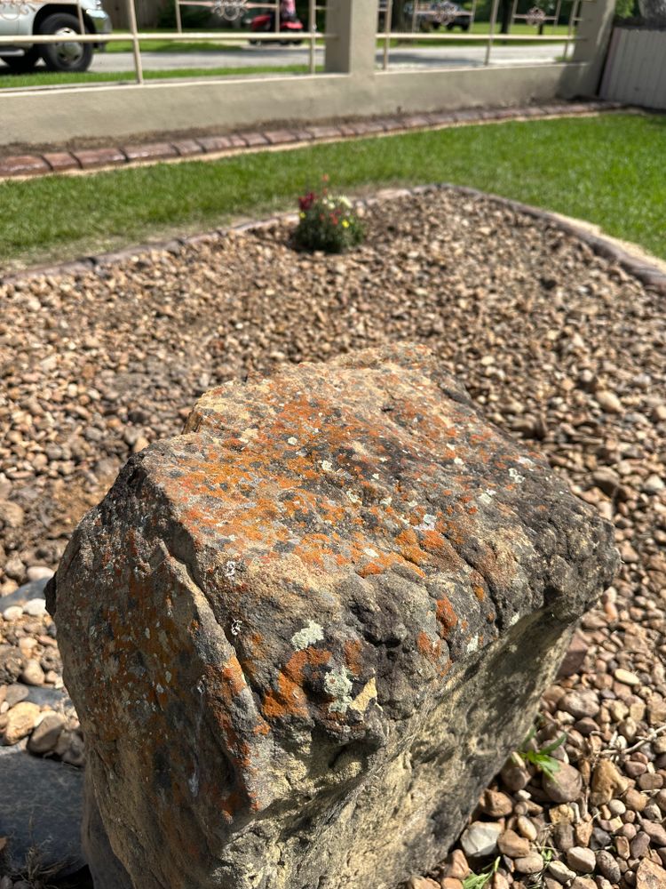 Carved Concrete for Texas Curb N Borders in Houston, TX