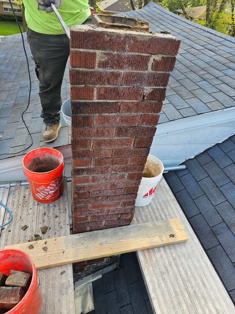 Masonry for JM Restoration LLC. in South Milwaukee, WI