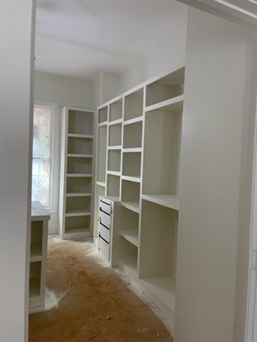 Shelving for Servicolor Painting in Macon, GA