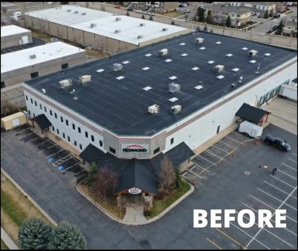 Our Fabric Reinforcement System's provides added strength and durability to commercial roof coatings, prolonging the lifespan of your roof and protecting your property from leaks, water damage, and wear. for Hyper Roofing LLC in Loxley, AL