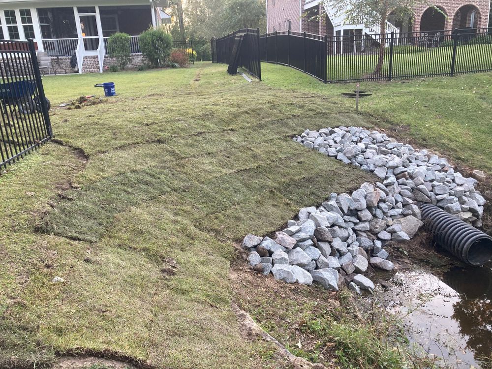 Stormwater Drainage for CW Earthworks, LLC in Charleston, South Carolina