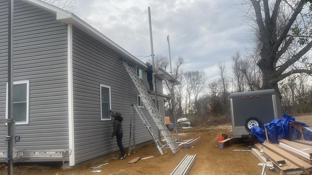 Exterior Renovations for MJ House Remodeling in East Windsor, NJ