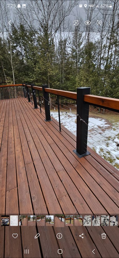 Exterior Railing for Timber Concepts  in Oconto, WI