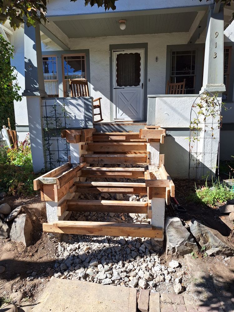 Stair Restoration for Richardson Restoration and Concrete in Ellensburg, WA