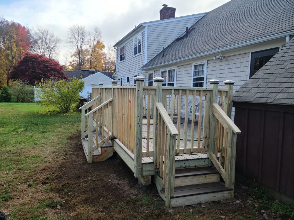 Exterior Renovations for Syriac General Contracting in Three Rivers, MA