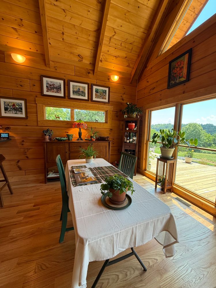 Interior Photographs for Rockbridge Home and Barns in Rockbridge County, VA
