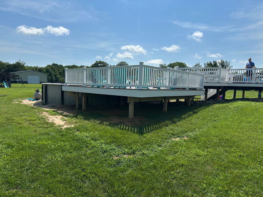 Pauline deck for Thomas J. Gorman Construction in Middletown, DE