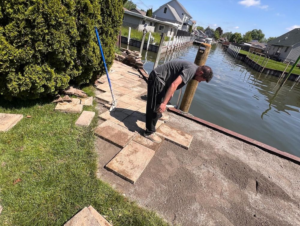 Paver repairs/maitenance for Alltimate Outdoor Services in Warren, MI