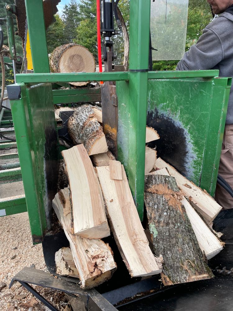 Our Firewood service provides seasoned, high-quality firewood for your home's fireplace or outdoor fire pit. We deliver the wood for convenient use during cool evenings. for Nick's Landscaping & Firewood in Sutton , VT