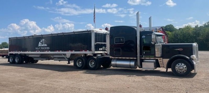 Hauling for N & F Trucking in Watertown, MN