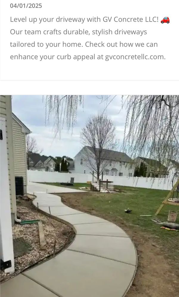 All Photos for GV Concrete LLC in Cherry Hill Township, NJ
