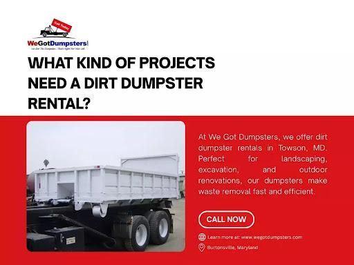 All Photos for We Got Dumpsters LLC in Clarksburg, MD