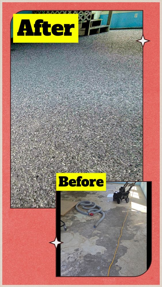 Epoxy-polyaspartic for Custom Concrete Enterprises in Springfield, IL