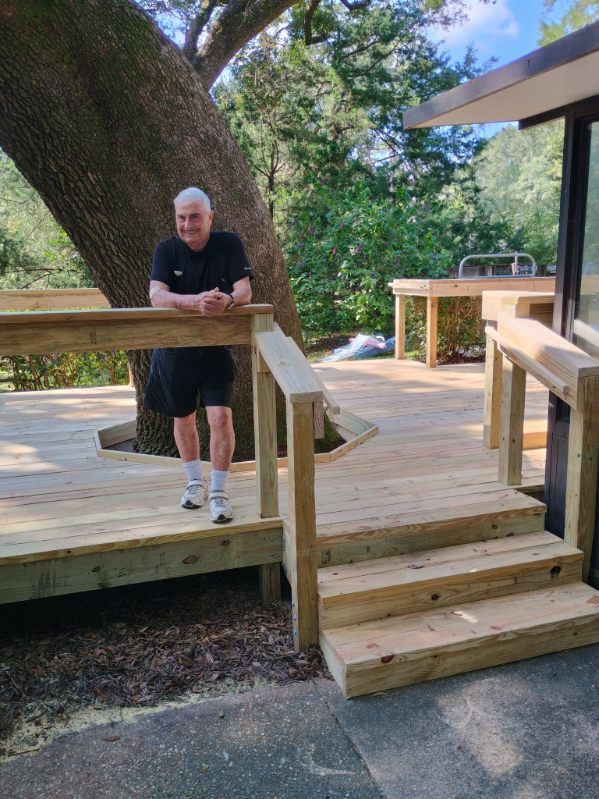 Deck & Patio Construction for JPH Builders Inc. in Milton, FL