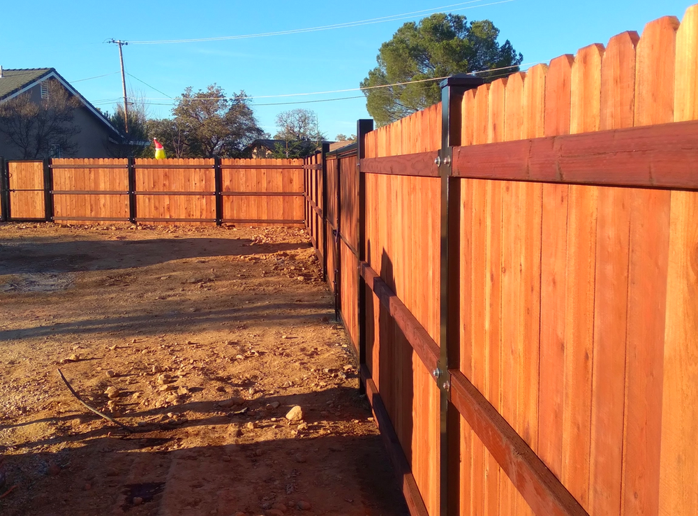 Fencing for Austin LoBue Construction in Cottonwood, CA