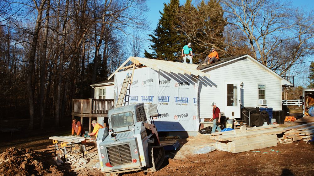 Customer Addition and Remodel for Cedar Ridge Construction in Danville, VA