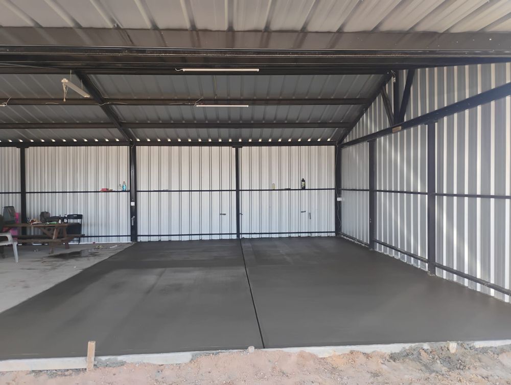Concrete for Superior Painting and Metal Solutions in McAllen, TX