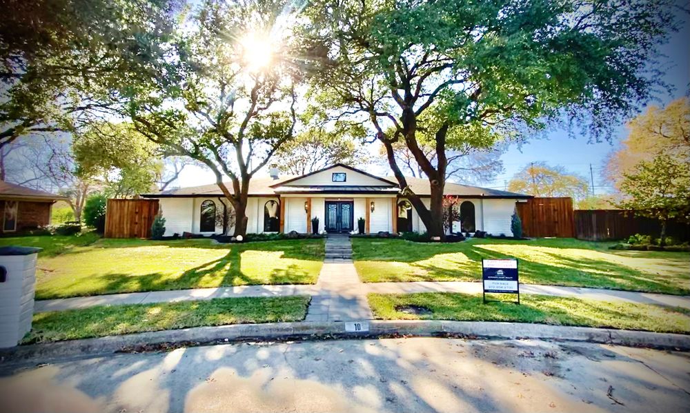 Turf & Landscaping for Walker Custom Exteriors in Dallas, TX