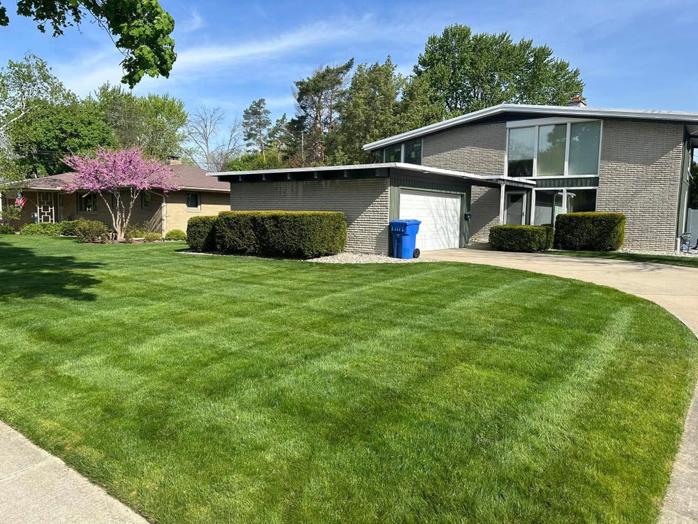 Landscaping for BTD Lawn Care and Property Services in Midland, MI