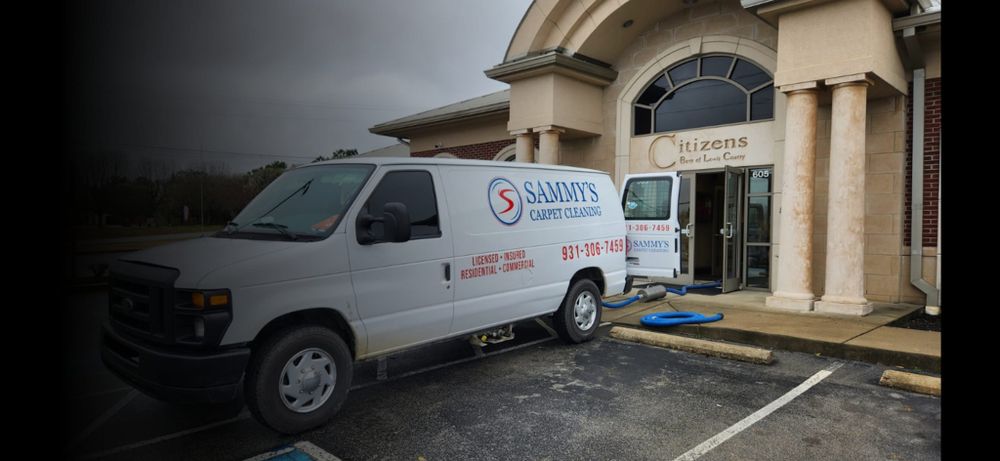 Sammy's Carpet Cleaning team in Lewis County, TN - people or person