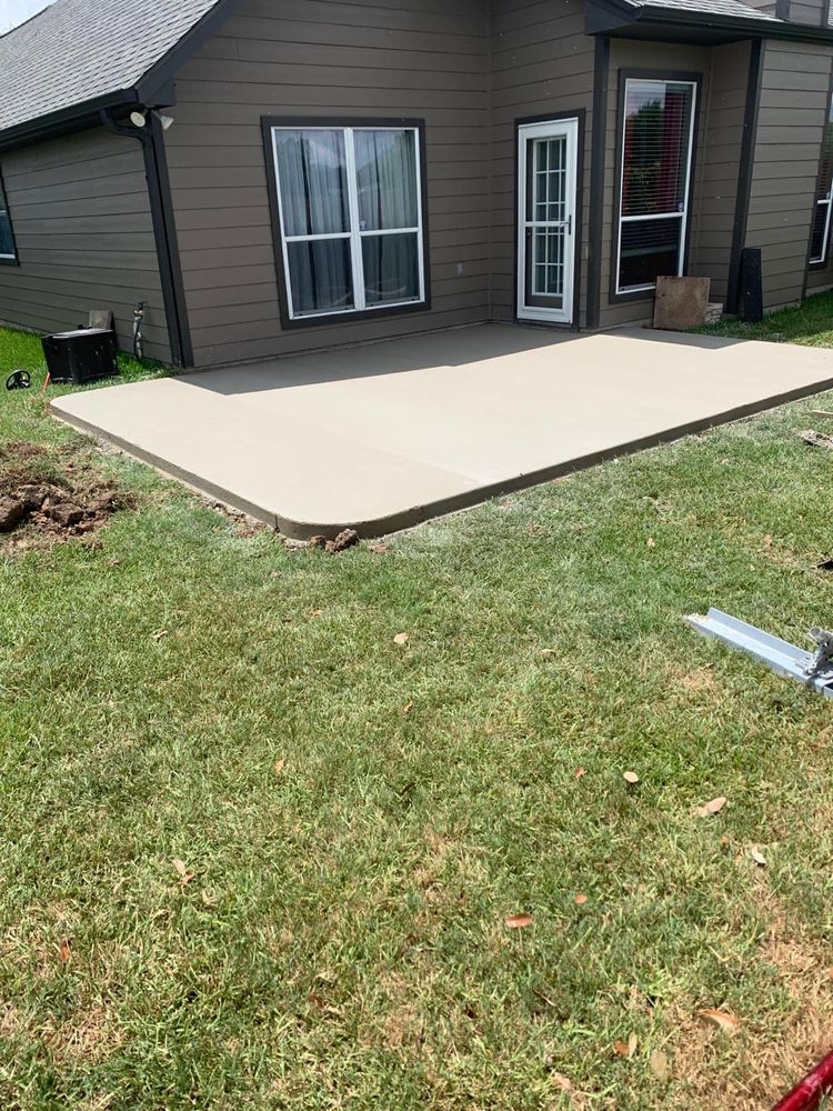 Concrete for Mel Concrete and Construction in College Station, TX