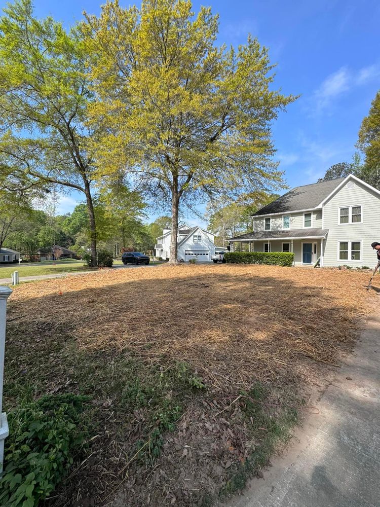 Mulch Installation for Zambrana Landscaping in Cobb County, GA