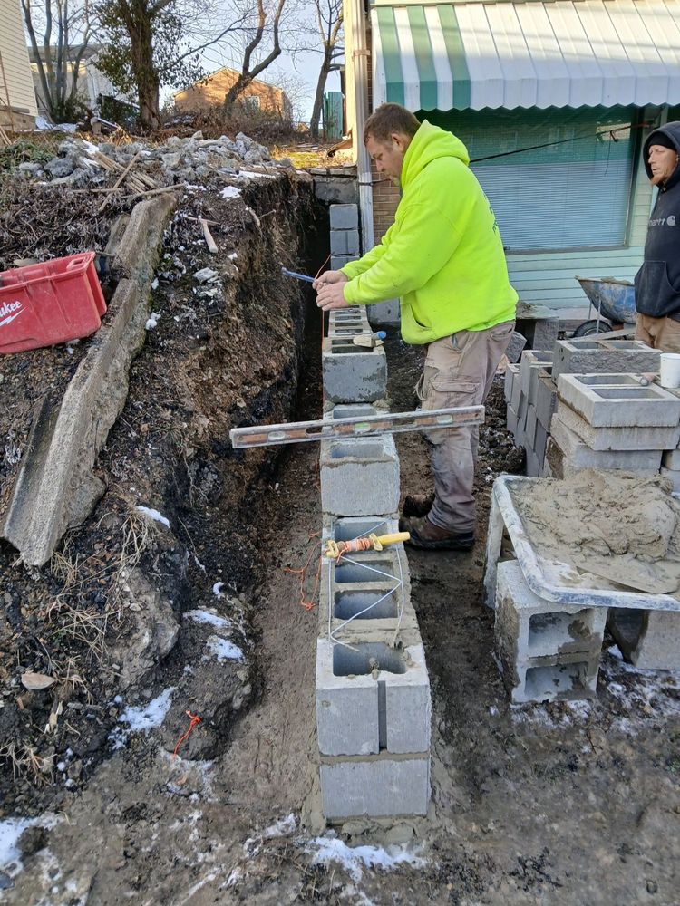 Retaining Wall  for Joseph Little Home Improvements in Pittsburgh, PA