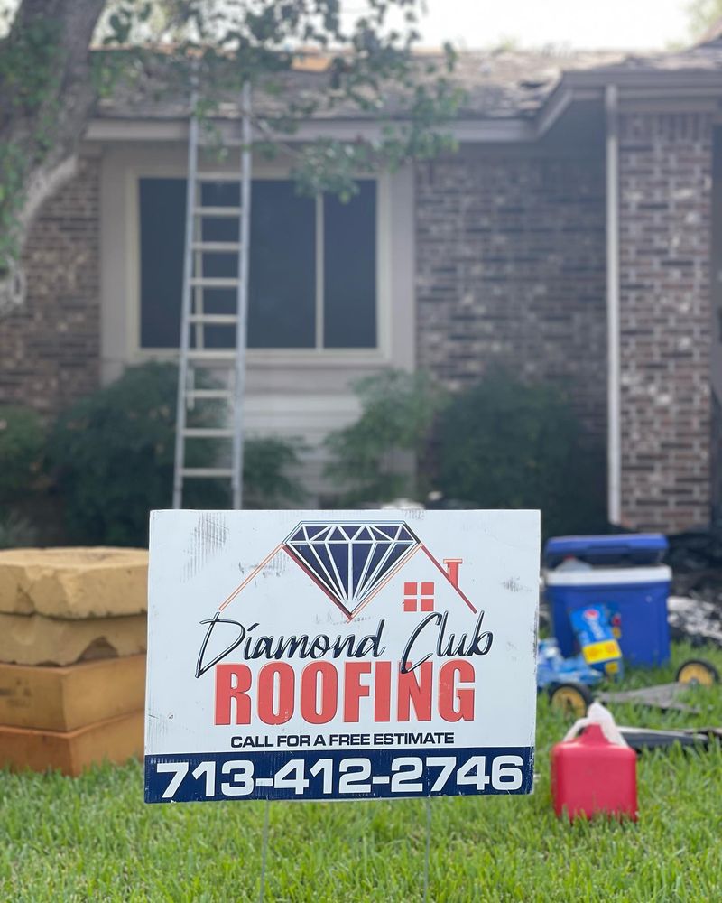 Roofing Installation for Diamond Club Roofing in Houston, TX