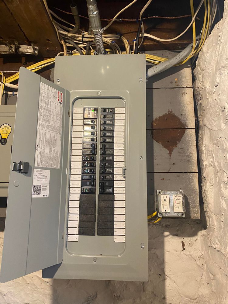 Enhance your home's safety and efficiency with our Electrical Panel Upgrades. Our expert electricians ensure reliable power distribution, accommodate increasing electrical demands, and reduce the risk of outages or fires. for GT Gamble Electric in South Shore, MA