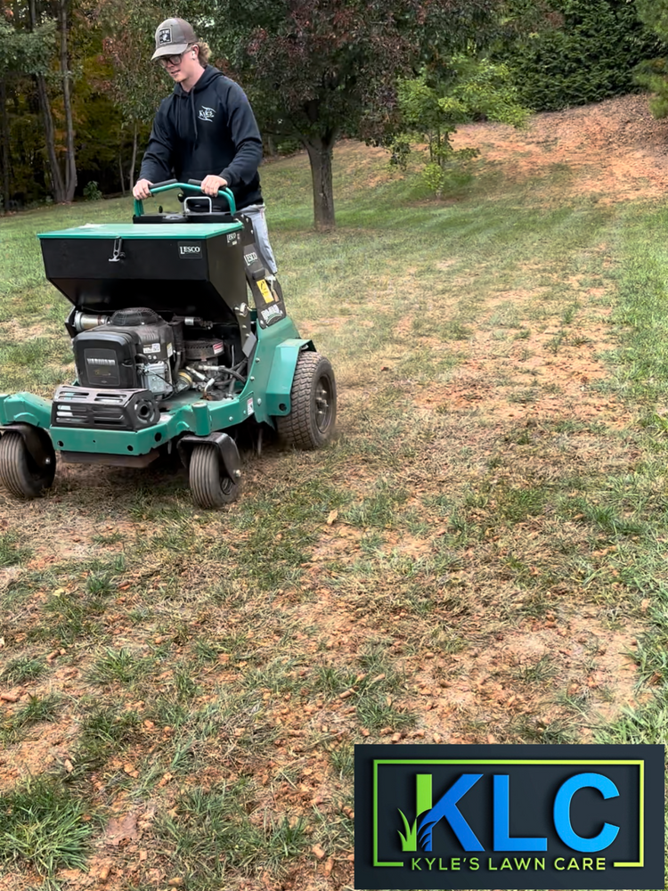 Core Aeration  for Kyle's Lawn Care in Kernersville, NC