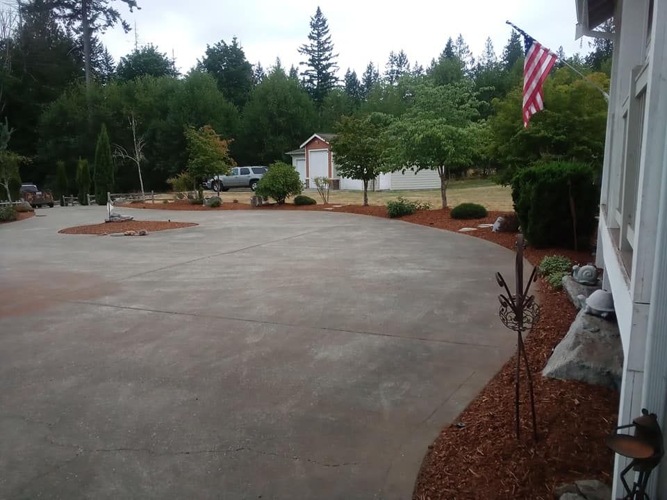 Landscape Design and Installation for WorkHorse Landscaping, LLC in Seabeck, WA