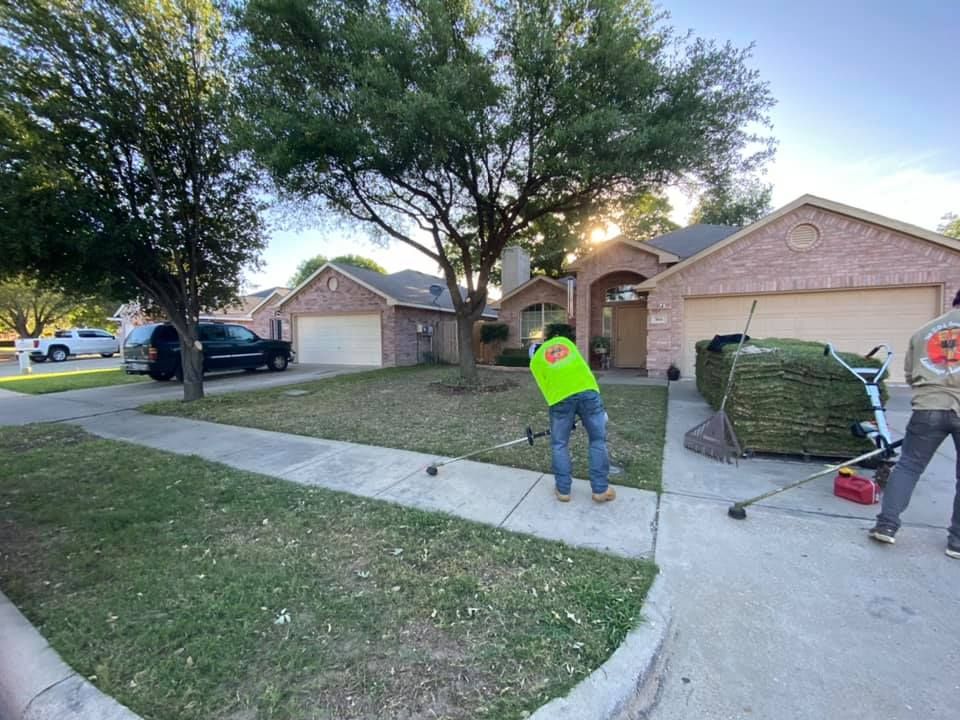 Landscaping for The S&L Good Fellas LLC in Irving, TX