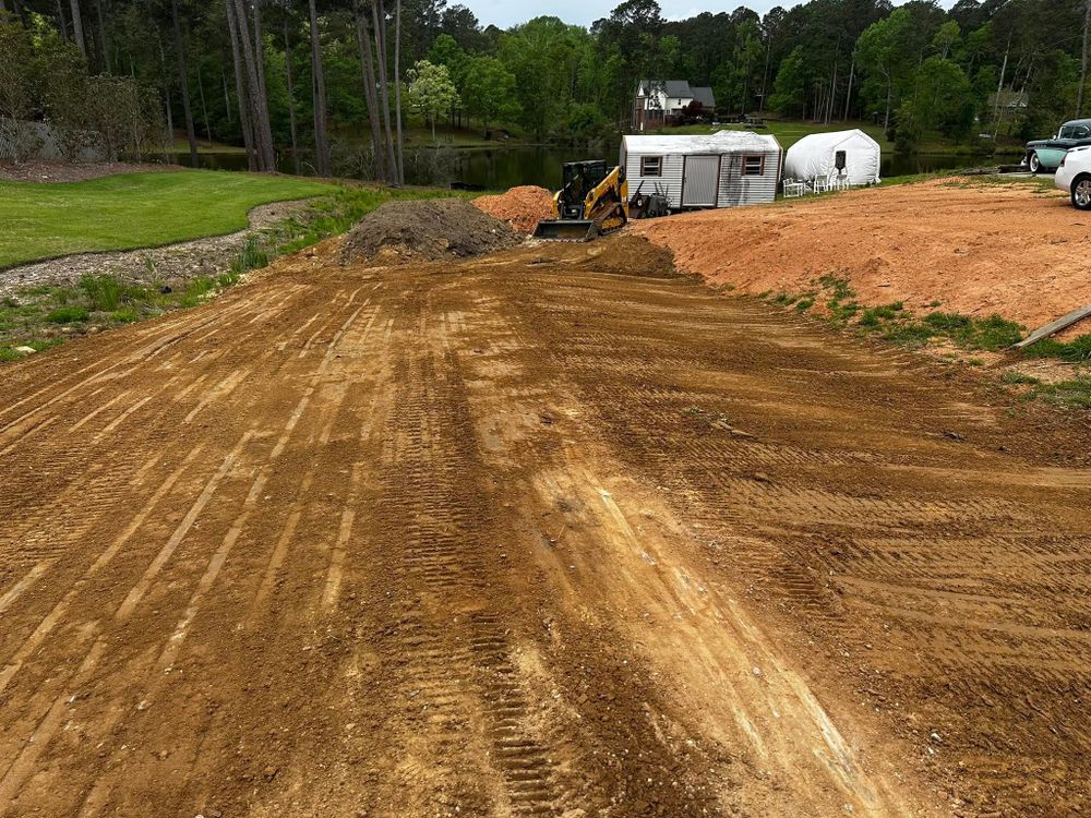 Our Site Work service prepares your property for success, handling grading, drainage, excavation, and ground preparation to create a stable foundation for landscaping, hardscaping, construction projects, and long-term outdoor performance. for V&S Grading in Harlem, GA