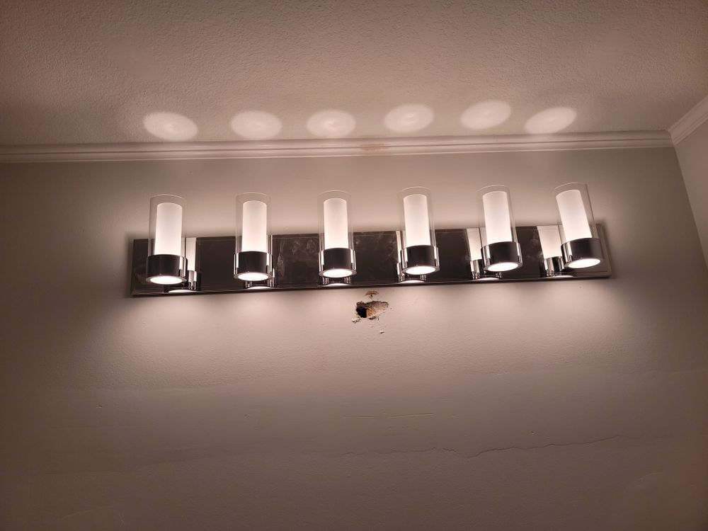 Lighting Installs for S&S Electrical in Maynardville, TN