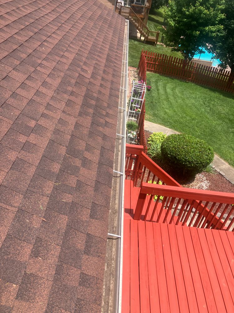 Gutter cleaning, drywall repair, interior trim work for Stick’s Paint & Garden Maintenance in Morganton, NC