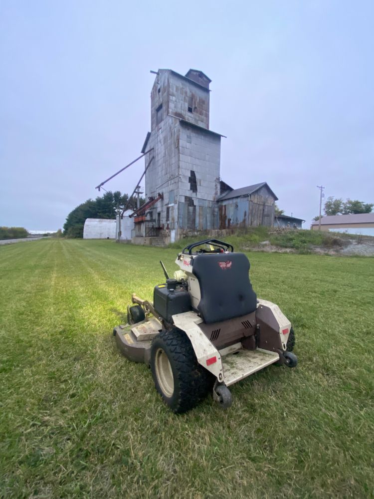 Mowing for AB Lawn Care in Plymouth, IN