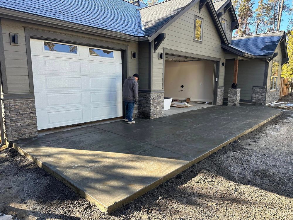 Transform your outdoor space into a beautiful and functional patio oasis with our expert design and installation service. Enhance the value and appeal of your home with custom concrete patio solutions. for Elite Concrete & Coatings in Sunriver, OR