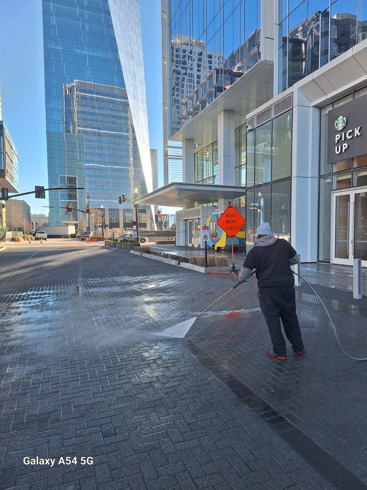 Power Washing for Clear Choice Services, LLC in Nashville, Tennessee