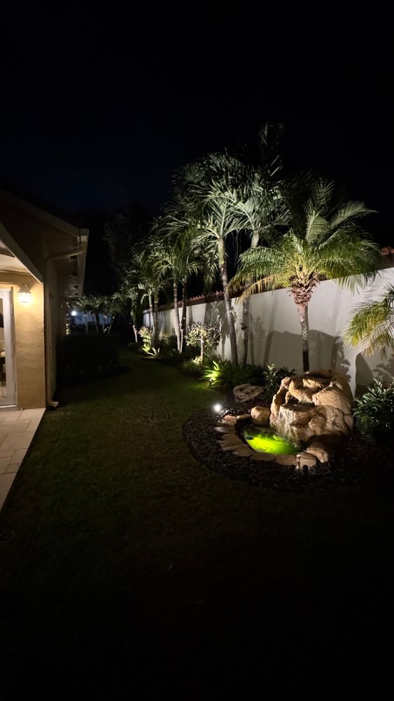 Landscape Lighting  for South Florida Terra Systems in Boynton beach ,  FL