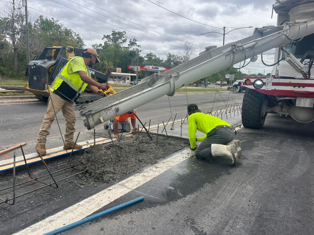 Concrete for Lamar Construction in North Central, FL